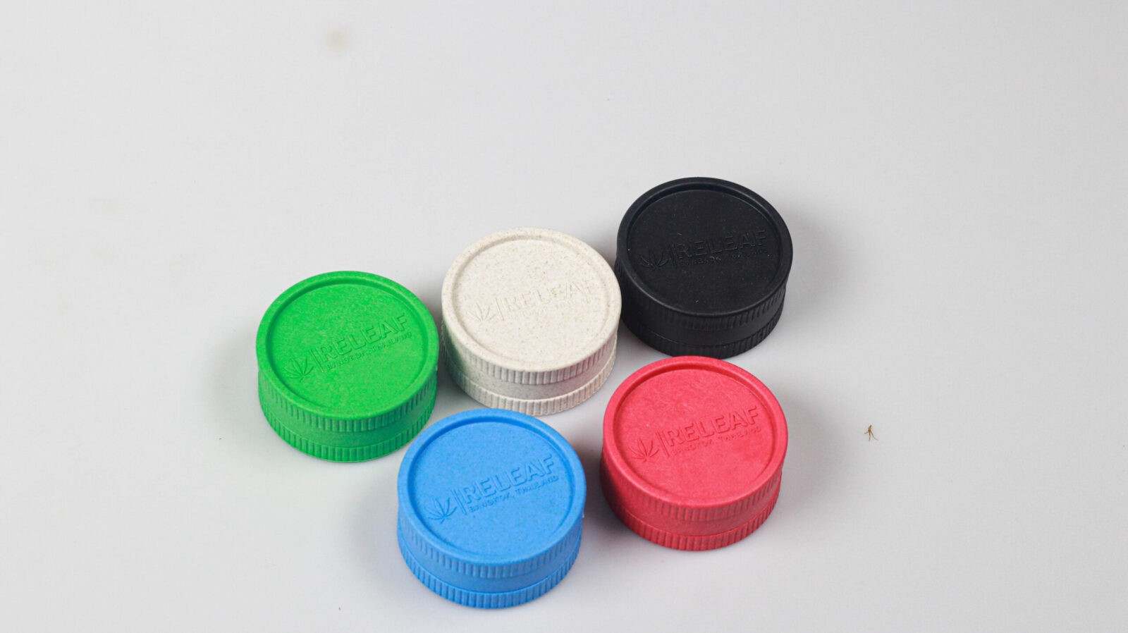 Herb Grinder - ReLeaf Branded Biogegradable two piece hemp Grinder